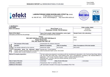 Vorschau: Prüfbericht EFEKT – Primer / BUILD / HP